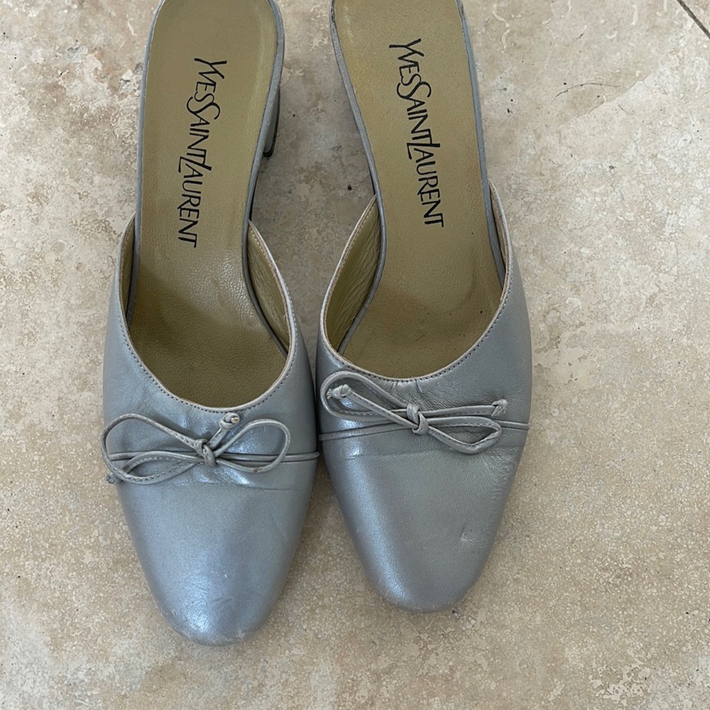 Yves Saint Laurent vintage mules